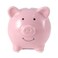 LIOOBO Mini Ceramic Piggy Bank, Cute Coin Bank Saving Pot Money Bank Birthday Nursery Decor for Girls Boys - Pink