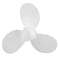 Outboard Motor Propeller, Qiilu 7 1/4 5-A 3 Blades Motor Propeller, Aluminum Propeller Boat Outboard Motor For