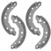 Goodyear Brakes GYS484   Premium Rear Brake Shoe fits Hillman Minx 66-63, Super Minx 67-61; Jensen Healey 76-72; Sunbeam Alpine 70-65, Rapier 70-67; Triumph TR7 82-75, TR8 82-80
