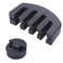 Rubber Violin Practice Mute, Claw Style &amp; Round Tourte Style Mute for Violin, Practice Silencer Viola Violin Mute