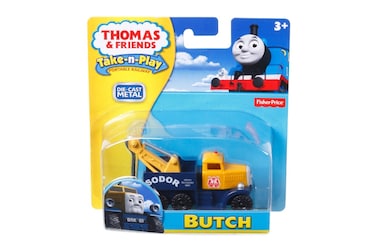 Thomas &amp; Friends Take-n-Play, Butch the Heavy Recovery Unit Tow Truck