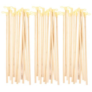 LIOOBO Lantern Pole: 100pcs DIY Lantern Wooden Handle, Festival Lantern Hanging Stick, DIY Craft Rod for Christmas Halloween New Year's Day Wedding