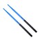 5A Nylon Drumsticks for Drum Set Light Durable Plastic Exercise ANTI-SLIP Handles Drum Sticks for Adults Musical Instrument Percussion Accessories Blue