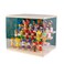 Display case for Action Figures with 3 Steps,Doll Display case with Door for Figure Collectibles,Funko Pop Figures,Any Toys and Mini Figures,Acrylic Perfume Stand(12.9" W x 6.8" D x 9.5" H)