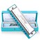 East top Harmonica, Diatonic 10 Holes C Key, Blues, for Beginner, Kids, Children, Students, Gift, with Case, Clean Cloth and Manual