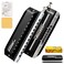 EAST TOP FORERUNNER 2.0 without valves Chromatic Harmonica 12-Hole 48 Tones C Key Chromatic Mouth Organ Harmonica for Adults,Beginners and Students As Gift