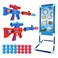 YEEBAY Shooting Game Toy for Age 6, 7, 8,9,10+ Years Old Kids, Boys - 2pk Air Guns &amp; Shooting Target &amp; 24 Foam Balls - Ideal Gift - Compatible with Toy Guns