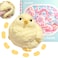Handmade Chick Taba Squishy Toys Ultra Soft Squishy Fidget Toys Silicone Squeeze Toys for Kids &amp; Adults ( Chicken )