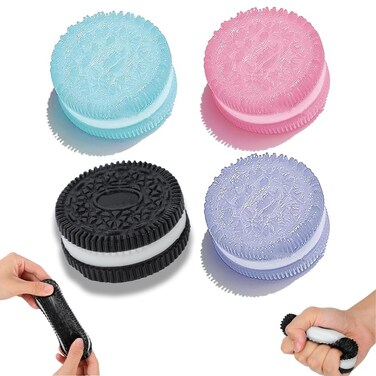 Handmade Silicone Stress Relief Squishy Toy,2025 New Stress Relief Toy,Ultra Soft Decompression Venting Toy,Anxiety and Relaxation Perfect Desk Accessory (4 PCS)