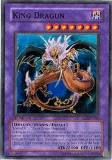 Yu-Gi-Oh! - King Dragun (FET-EN036) - Flaming Eternity - Unlimited Edition - Super Rare