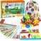 KMUYSL Learning Toys for 2 3 4 5 6 Years Old Boys and Girls - See &amp; Spell CVC Word Builders with Alphabet Cards for Kids, Preschool Learning Activities Toys, Idea Birthday Gifts for Age 2-4 4-6 Kids