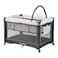 Pamo Babe Portable Playard,Sturdy Play Yard with Padded Mat and Toy bar with Soft Toys