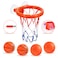 KSABVAIA Bath Toys - Bathtub Basketball Hoop for Kids Toddlers,Bath Toys Shower Toys for Kids Ages 4-8,Suction Cup Basketball Hoop &amp; 4 Soft Balls Set for Boys Girls