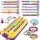 DDAI Arts and Crafts for Kids Age 8-12 Friendship Bracelet Making Kit for Girls - Best Birthday Gifts Ideas for Girl 7 9 10 11 Year Old - Popular Bracelets String Maker Toys Set