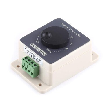 PWM Motor Speed Controller Waterproof Shell DC 10-60V 20A Pulse Width Modulator Driver RC Controller Speed Regulator Rotary Switches