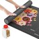 Rubber Puzzle Mat, Roll Up Puzzle Board for Jigsaw Puzzles - 1500 Pieces Protector, Saver, Organizer, Non-Slip Rubber Bottom, Foam Rolling Tube, Polyester Top w/Storage Bag + Bonus Puzzle Glue
