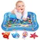 Infinno Inflatable Tummy Time Mat Premium Baby Water Play Mat for Infants and Toddlers Baby Toys for 3 to 24 Months, Strengthen Your Baby's Muscles, Portable
