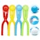Snow Toys, Snowball Maker 4 Pack Snow Ball Shaper Molds Toys for Kids Snow Ball Fights Tool Kids Winter Toys Snow Ball Clip Snow Games for Kids Outdoor