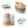 AMCHSURI Bath Toys Floating Boats with Bathing Spoon, 11 PCS Bathtub Mold Free Bath Toy for Babies Water Table Toys Toddler Christmas Birthday Gift for Preschool Boys/Girls