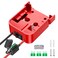 Power Wheels Adapter for Milwaukee M18 Battery Adapter 18V Power Wheels Battery Conversion Kit with Switch, Fuse &amp; Wire Terminals, 12AWG Wire, Power Connector for DIY Rc Car Toys and Robotics