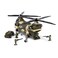 Sluban Military Blocks Army Bricks Toy-Transport Helicopter Building Block &amp; 5 Soldier
