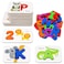 Gojmzo Number and Alphabet Flash Cards for Toddlers 3-5 Years, ABC Montessori Educational Toys Gifts for 3 4 5 Year Old Preschool Learning Activities, Wooden Letters Animal Flashcards Puzzle Game