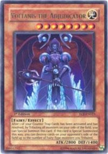 Yu-Gi-Oh! - Voltanis The Adjudicator (EOJ-EN023) - Enemy of Justice - 1st Edition - Ultra Rare