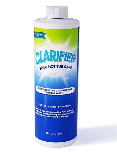 SUMMERBUDDY 32 Oz Spa Clarifier Hot Tub, Hot Tub Clarifier, Clarifier for Hot Tub, Spa Clarifier, for All Hot Tubs &amp; Spa Types