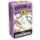 Front Porch Classics   Double 6 Travel Tin Domino Set from, for 1 to 4 Players Ages 6 and up