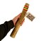 Africa Heartwood Project 20" Cactus Rainstick from Chile - Authentic Handcrafted Rain Stick Musical Instrument with Rasta Yarn Wrap and Durable Sealant