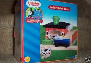 Thomas the Tank Engine &amp; Friends Wooden Railway - Sodor Dairy Farm