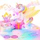 FITMITE Birthday Card with Light&amp;Music,Unicorn 3D Pop up Greeting Cards with Blowable Candle Birthday Gifts for Women Girls Daughter Sister Kids-With 0-9 DIY Number