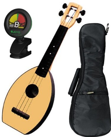 Magic Fluke Co. Flea M30 Ukulele Natural w/Gig Bag and Tuner