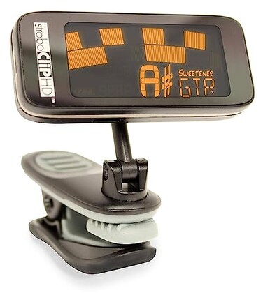 Peterson StroboClip HD Clip-On Tuner   Guitar, Bass, Violin, Ukulele, Harp, Brass, Woodwind, Orchestral
