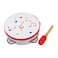 Simba Toys: Eichhorn, 5 Piece Wooden Music Set, High Quality, Includes a Drum, Triangle, and Maraca-Eggs, Music Helps Improves Brain Health in Children, For Ages 3 and up