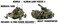 Bundle - Sluban Land Forces II: Merkava Tank B0305 and Heavy Transporter B0302. 100% Compatible - Building Brick Educational Toy