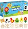 JOYIN 12 Wooden Magnet Creativity Arts &amp; Crafts Painting Kit for Kids, Decorate Your Own Painting Gift for Easter Basket Stuffers, Birthday Parties and Family Crafts, Party Favors for Boys Girls