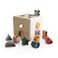 mushie Shape Sorting Box   Educational Learning Toy for Toddlers with 12 Shapes   Made in Denmark (10+ Months)