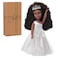 Just Play HBCyoU Homecoming Queen Doll Nicole, 18-inch Doll &amp; Accessories, Curly 4A Textured Hair, Deep Brown Skin Tone, Designed and Developed by Purpose Toy
