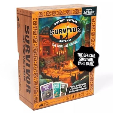 Exploding Kittens Survivor: The Tribe Has Spoken The only Official Card Game for Survivor Fans - Family Party Game for Ages 8 and up - 3 to 6 Players - Great for Adults, Teens &amp; Kids