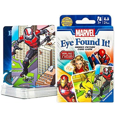 Ravensburger Marvel Eye Found It Card Game - Engaging Board Game for Children and Adults   Enhances Skill Development   Fun Family Entertainment   Over 3 Million Sold Worldwide