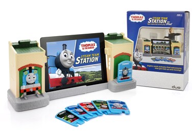 Duo Games Thomas &amp; Friends Steam Team Station for iPad, Tablet Game, App-Assisted Games &amp; Interactive Play with iPad, 4+ Years, 36+ Months