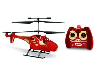 Marvel Avengers Iron Man IR Hero Pilot RC Helicopter, Red, 19.5 x 3 x 8