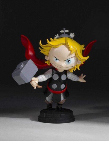 MARVEL Thor Animated Statue, 8 x 2 x 2.5