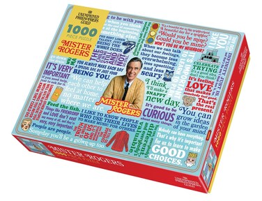 The Unemployed Philosophers Guild Mister Rogers Jigsaw Puzzle - 1000 Pieces - Includes Mini Poster with Puzzle Art