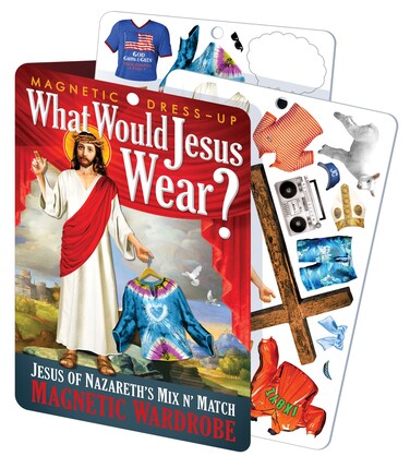 What Would Jesus Wear - Jesus Magnetic Dress Up Doll Play Set