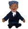 The Unemployed Philosophers Guild Harriet Tubman Doll - 11" Soft Stuffed Plush Little Thinker