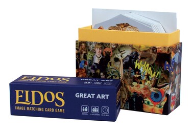 The Unemployed Philosophers Guild Eidos Great Art Image Matching Card Game - Spot Pictures and Match It - for Kids or Adults