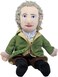 The Unemployed Philosophers Guild Alexander Hamilton Doll - 11" Soft Stuffed Plush Little Thinker