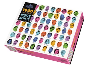 The Unemployed Philosophers Guild Modern Artists Jigsaw Puzzle - 1000 Pieces - Includes Mini Poster with Puzzle Art